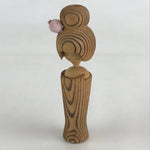 Japanese Wooden Kokeshi Doll Vtg Geisha Figurine Traditional Craft Folk Art Toy