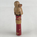 Japanese Wooden Kokeshi Doll Vtg Geisha Figurine Traditional Craft Folk Art Toy