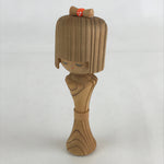 Japanese Wooden Kokeshi Doll Vtg Girl Figurine Traditional Craft Folk Art Toy KF