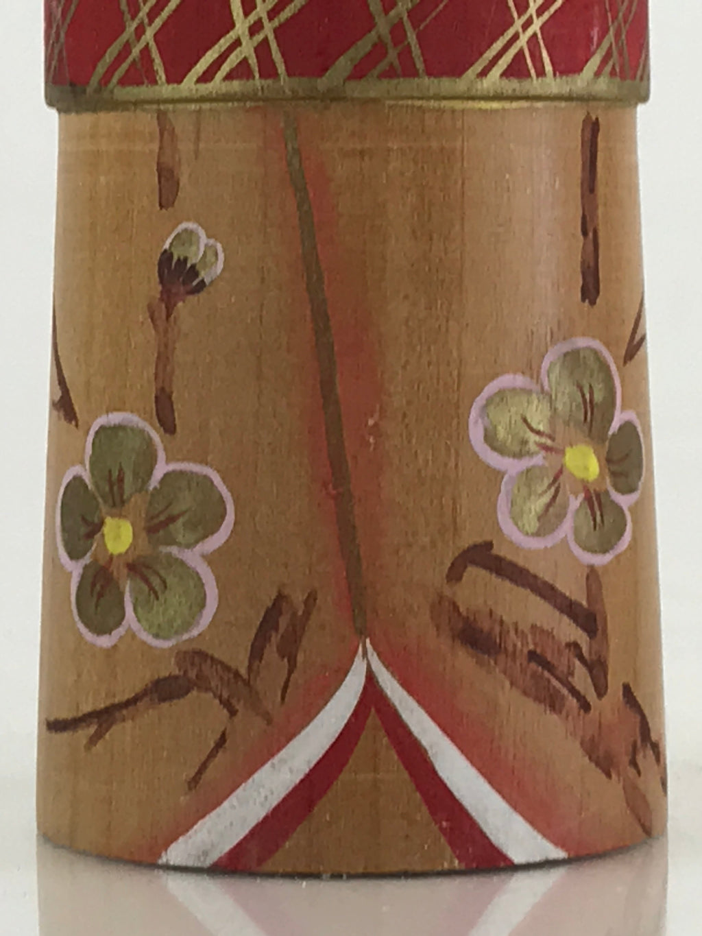Japanese Wooden Kokeshi Hina Doll Vtg Figurine Traditional Craft Toy KF612