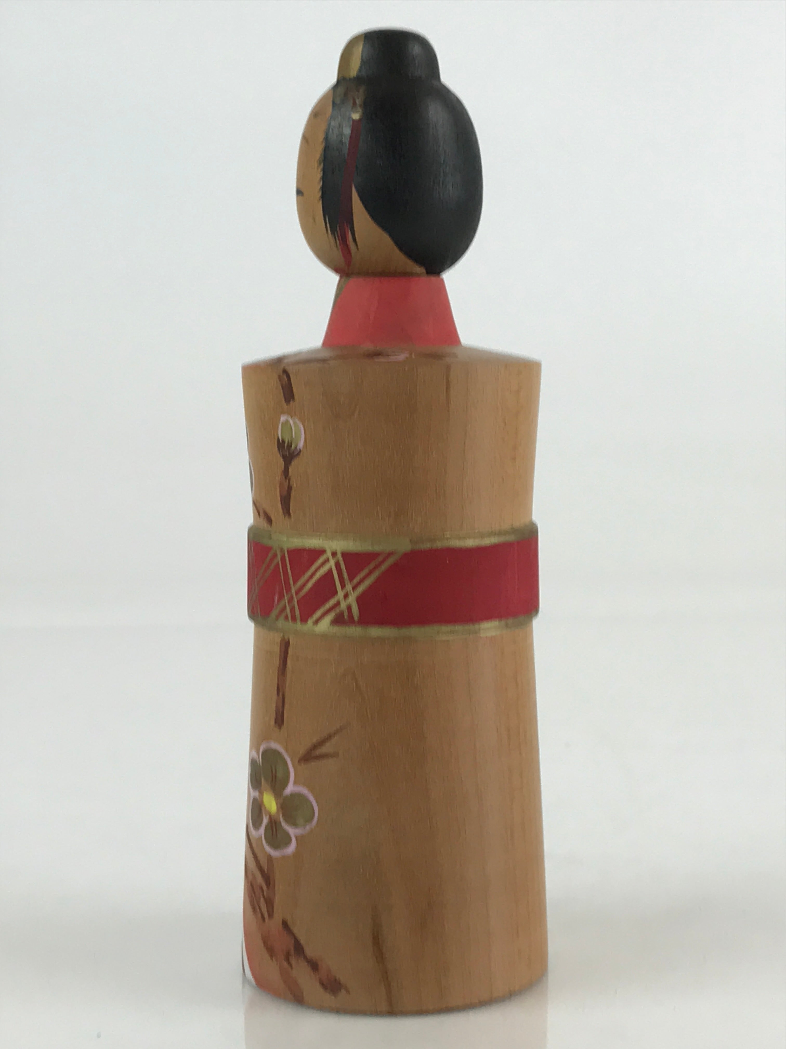 Japanese Wooden Kokeshi Hina Doll Vtg Figurine Traditional Craft Toy KF612