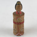 Japanese Wooden Kokeshi Hina Doll Vtg Figurine Traditional Craft Toy KF612