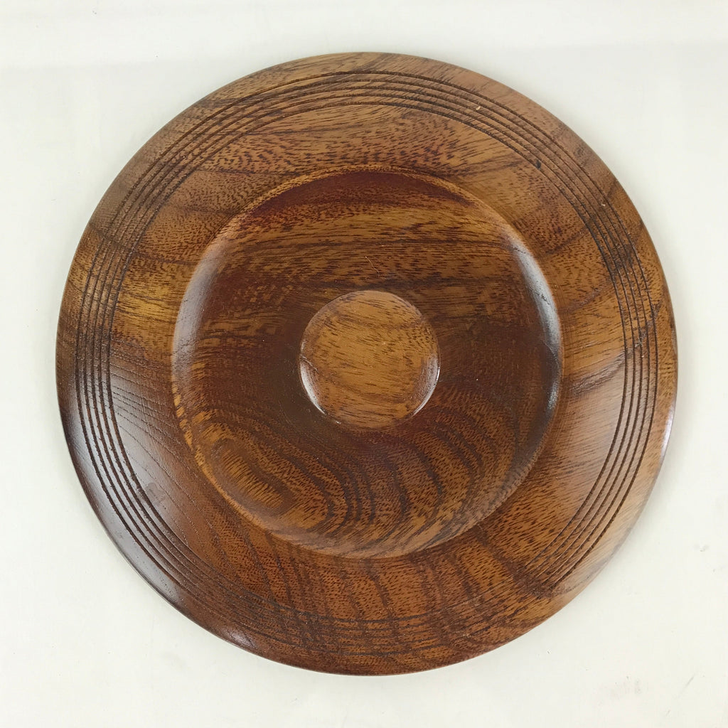 Japanese Wooden Lacquer Lidded Snack Bowl Vtg Kashiki Tea Ceremony UR820