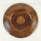Japanese Wooden Lacquer Lidded Snack Bowl Vtg Kashiki Tea Ceremony UR820