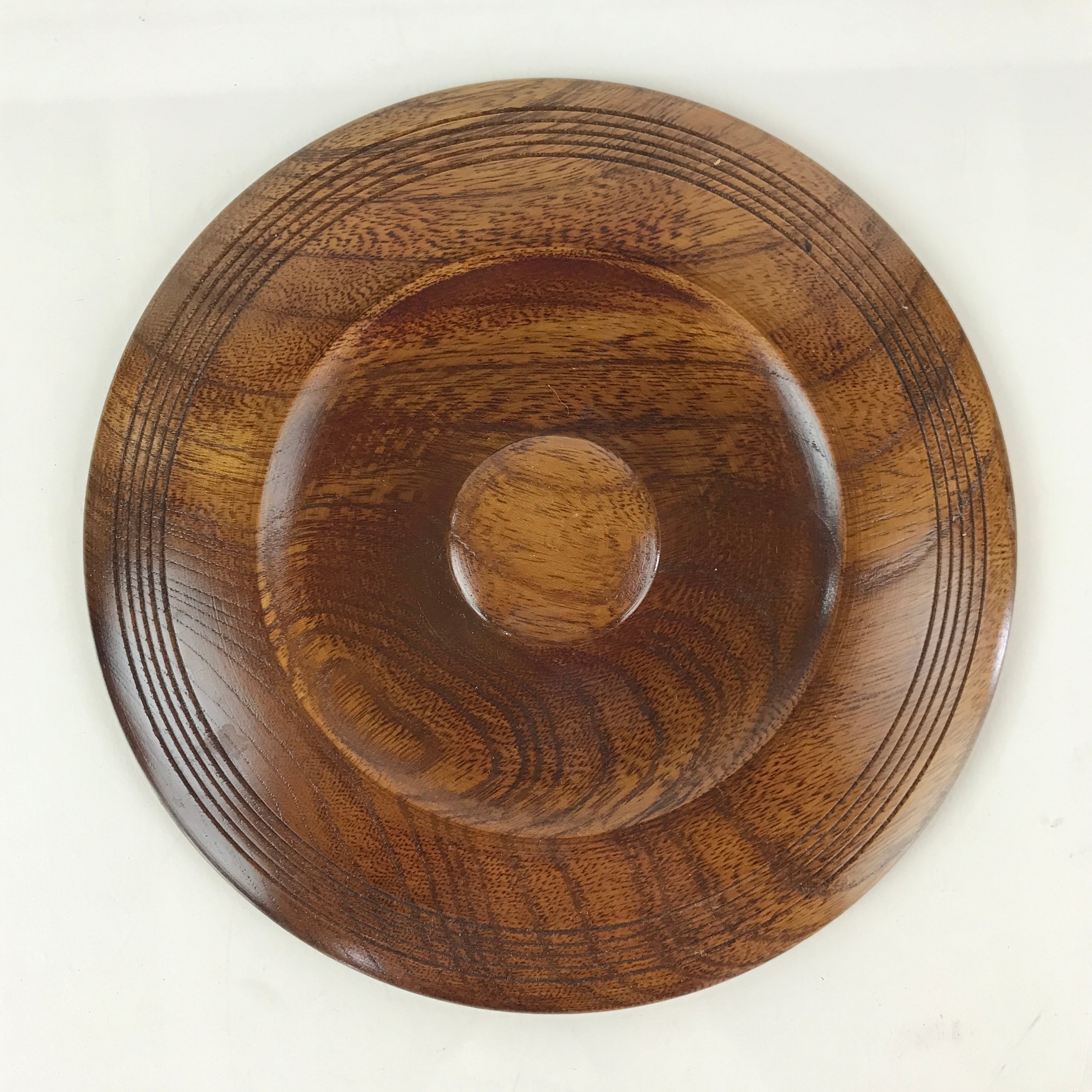 Japanese Wooden Lacquer Lidded Snack Bowl Vtg Kashiki Tea Ceremony UR820