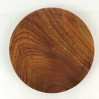 Japanese Wooden Lacquer Lidded Snack Bowl Vtg Kashiki Tea Ceremony UR820