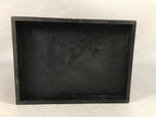 Japanese Wooden Lacquer Sewing Box Vtg Haribako Chest Tansu 3Drawers T236