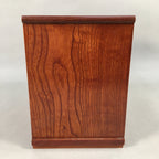 Japanese Wooden Lacquer Sewing Box Vtg Haribako Chest Tansu 4Drawers T238