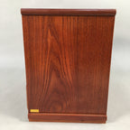 Japanese Wooden Lacquer Sewing Box Vtg Haribako Chest Tansu 4Drawers T238