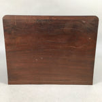 Japanese Wooden Lacquer Sewing Box Vtg Haribako Chest Tansu 5Drawers T237