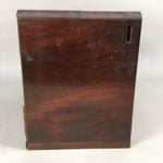 Japanese Wooden Lacquer Sewing Box Vtg Haribako Chest Tansu 5Drawers T237