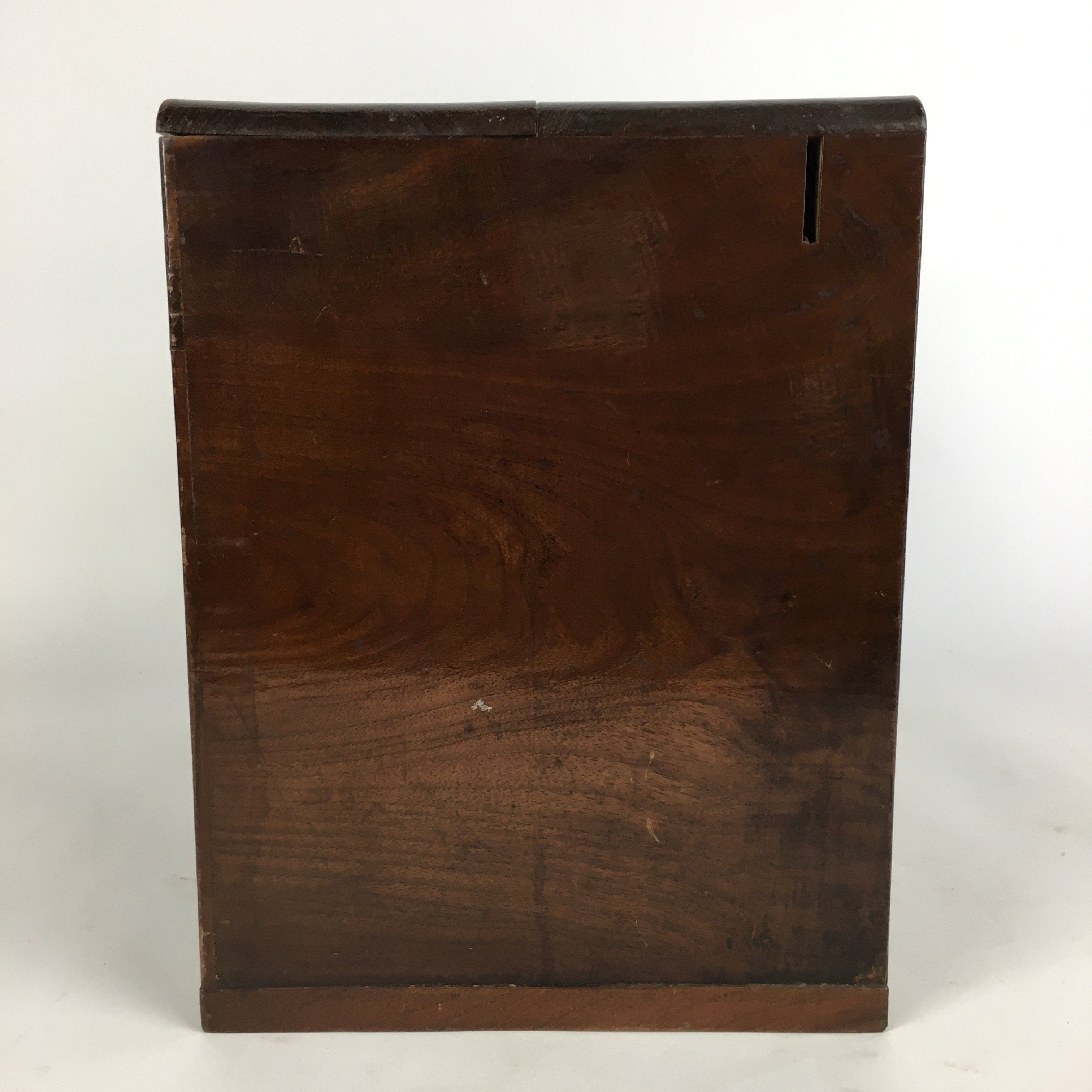 Japanese Wooden Lacquer Sewing Box Vtg Haribako Chest Tansu 5Drawers T246