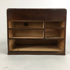 Japanese Wooden Lacquer Sewing Box Vtg Haribako Chest Tansu 5Drawers T246