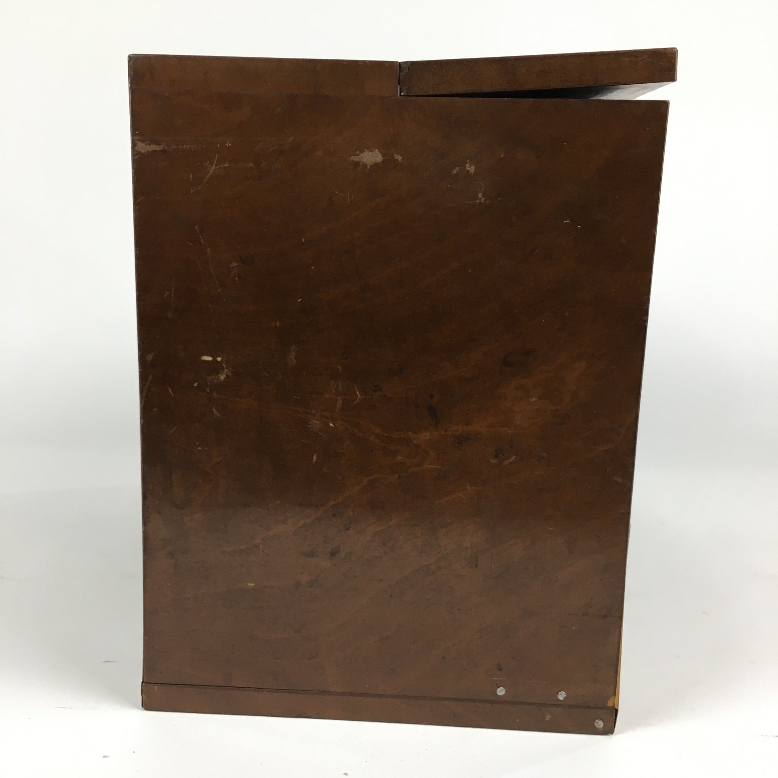 Japanese Wooden Lacquer Sewing Box Vtg Haribako Chest Tansu 5Drawers T285