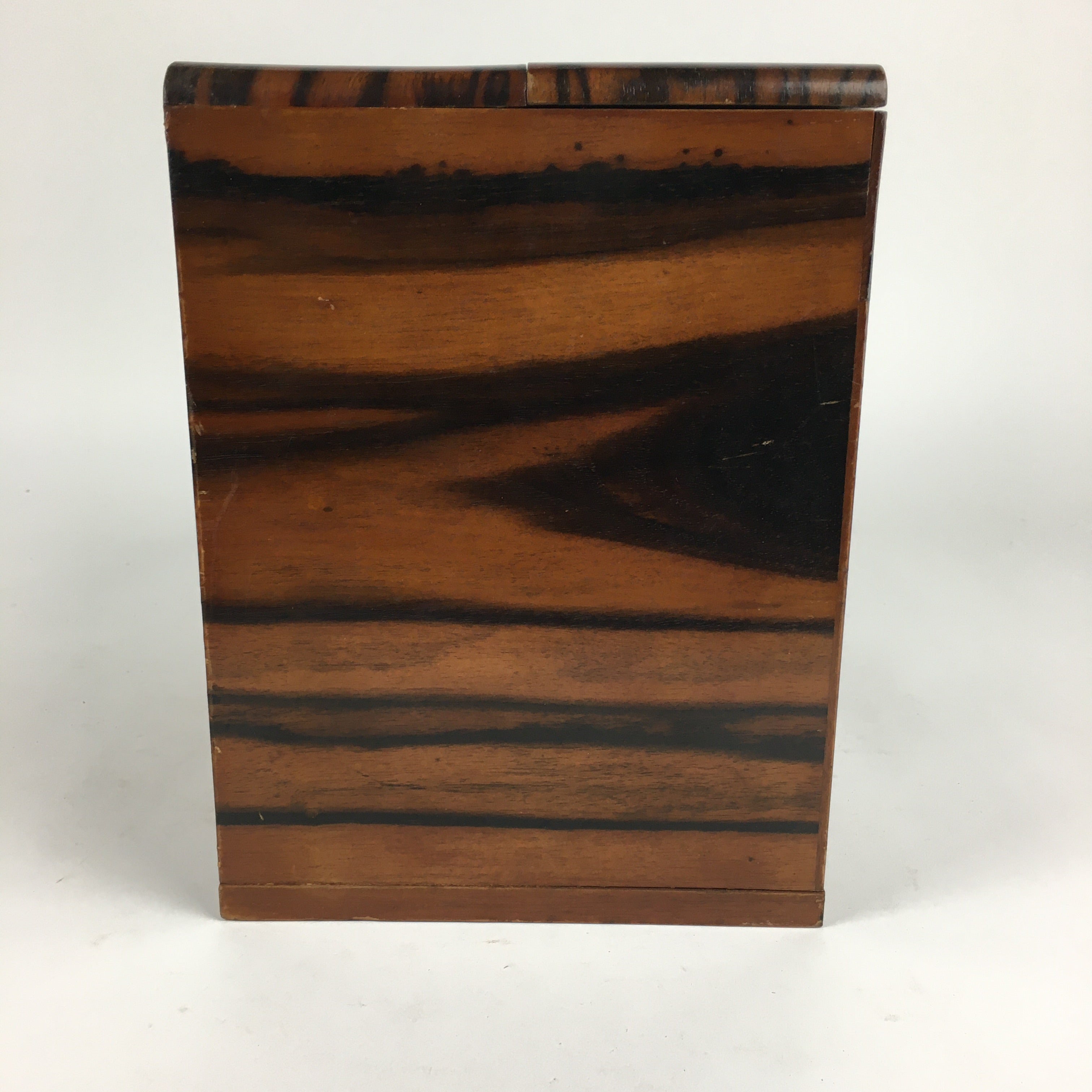 Japanese Wooden Lacquer Sewing Box Vtg Haribako Chest Tansu 5Drawers T290