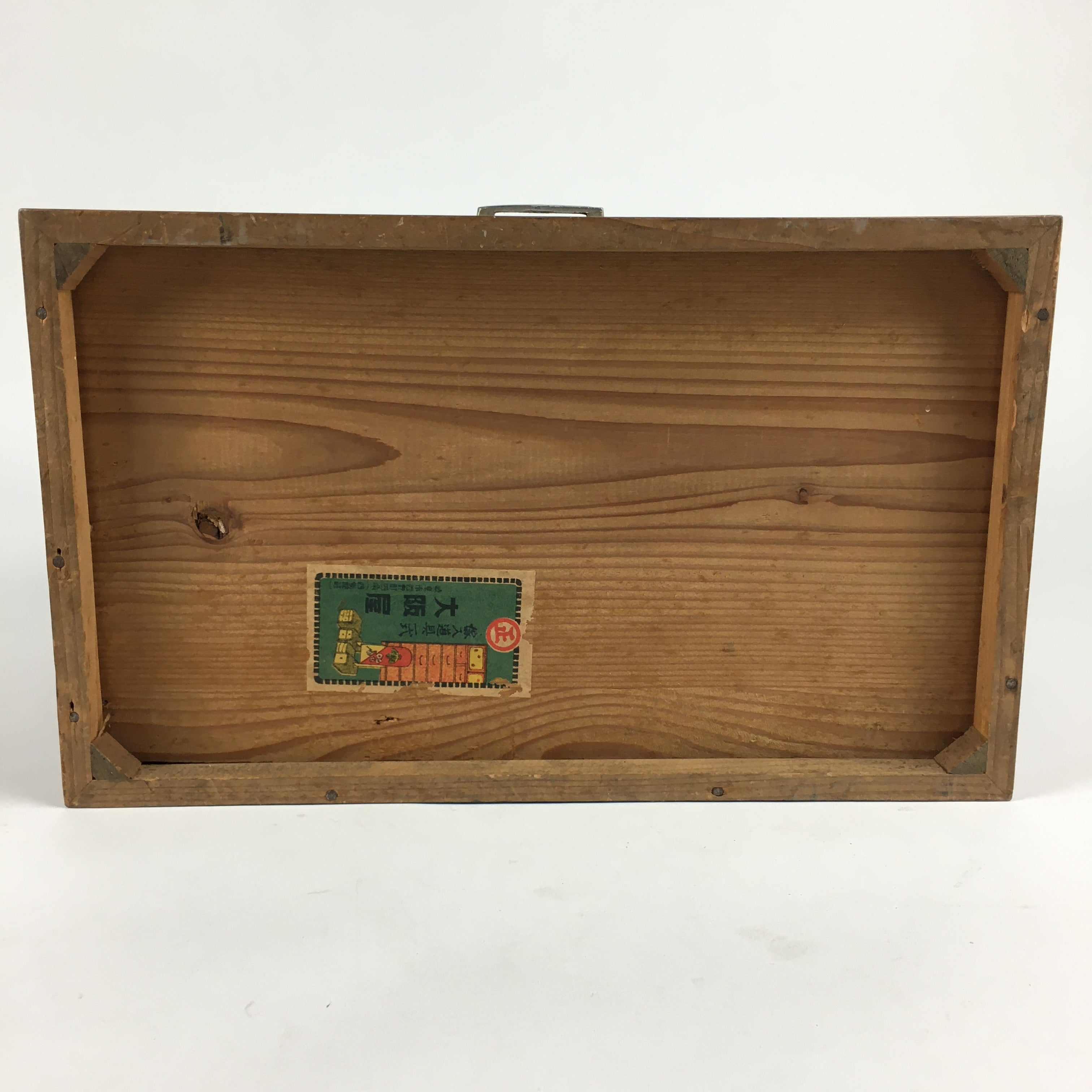 Japanese Wooden Lacquer Sewing Box Vtg Haribako Chest Tansu 5Drawers T290