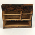 Japanese Wooden Lacquer Sewing Box Vtg Haribako Chest Tansu 5Drawers T290