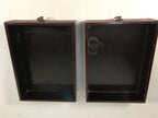 Japanese Wooden Lacquer Sewing Box Vtg Haribako Chest Tansu Kamakura Bori T239