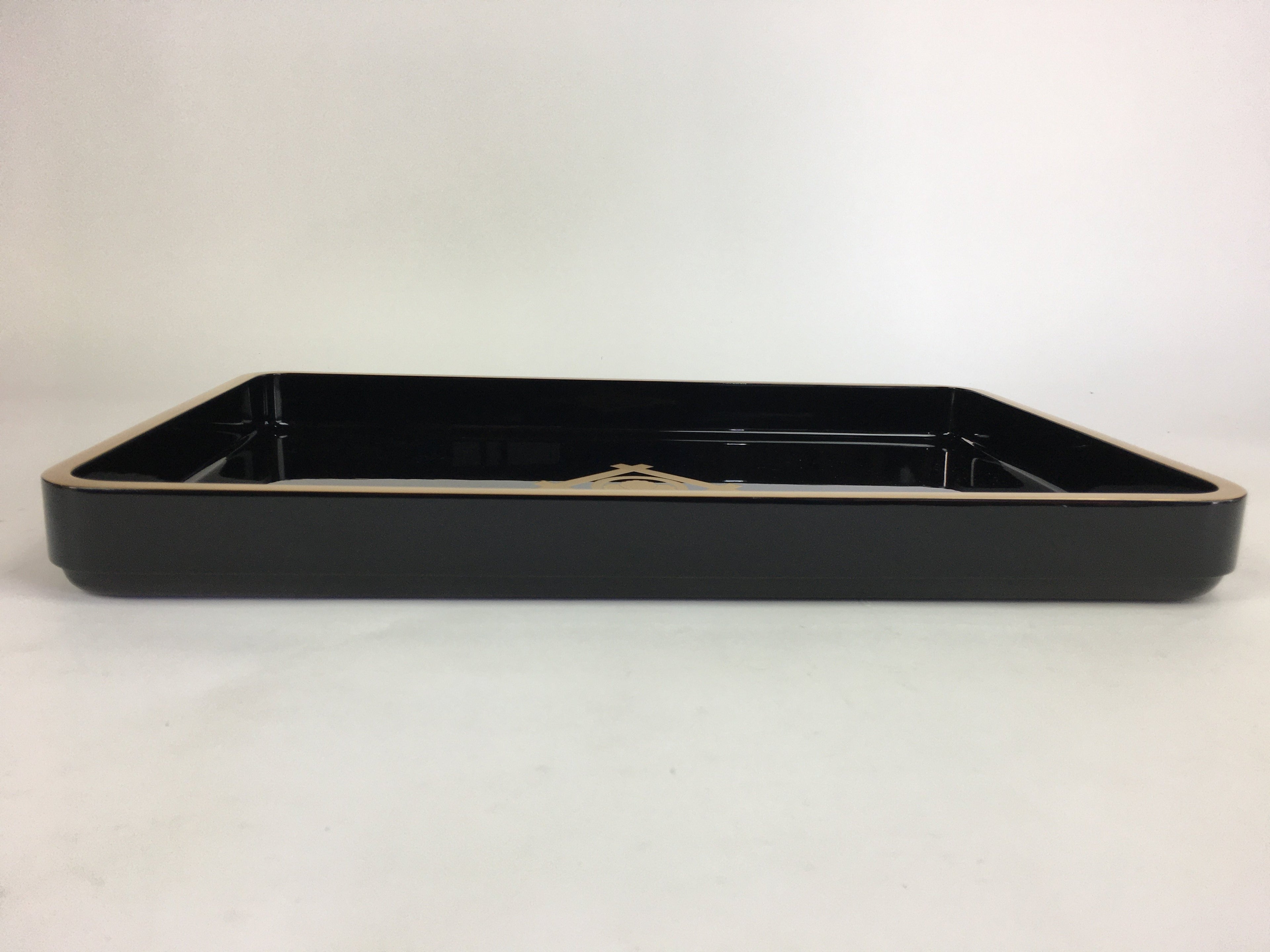 Japanese Wooden Lacquer Wedding Gift Tray Rectangle Koubon Vtg Wajima-Nuri LWB40