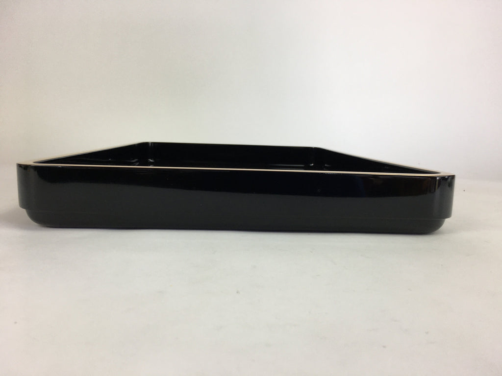 Japanese Wooden Lacquer Wedding Gift Tray Rectangle Koubon Vtg Wajima-Nuri LWB40