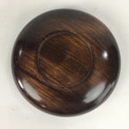 Japanese Wooden Lacquered Bowl Vtg Multi Bowl Snack Salad Soup Brown UR526