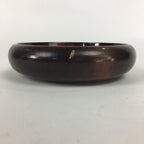 Japanese Wooden Lacquered Bowl Vtg Multi Bowl Snack Salad Soup Brown UR526