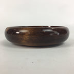 Japanese Wooden Lacquered Bowl Vtg Multi Bowl Snack Salad Soup Brown UR527