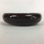 Japanese Wooden Lacquered Bowl Vtg Multi Bowl Snack Salad Soup Brown UR527