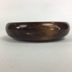 Japanese Wooden Lacquered Bowl Vtg Multi Bowl Snack Salad Soup Brown UR527
