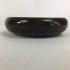 Japanese Wooden Lacquered Bowl Vtg Multi Bowl Snack Salad Soup Brown UR527