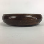 Japanese Wooden Lacquered Bowl Vtg Multi Bowl Snack Salad Soup Brown UR528