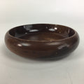 Japanese Wooden Lacquered Bowl Vtg Multi Bowl Snack Salad Soup Brown UR528