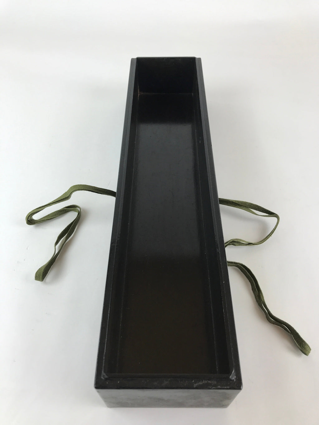 Japanese Wooden Lacquered Box Vtg Nurimono Rectangle China Incident UR836