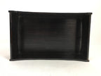 Japanese Wooden Lacquered Box Vtg Nurimono Rectangle Tray Tea Ceremony UR644