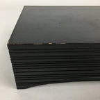 Japanese Wooden Lacquered Box Vtg Nurimono Rectangle Tray Tea Ceremony UR644