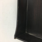 Japanese Wooden Lacquered Box Vtg Nurimono Rectangle Tray Tea Ceremony UR645