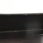 Japanese Wooden Lacquered Box Vtg Nurimono Rectangle Tray Tea Ceremony UR646