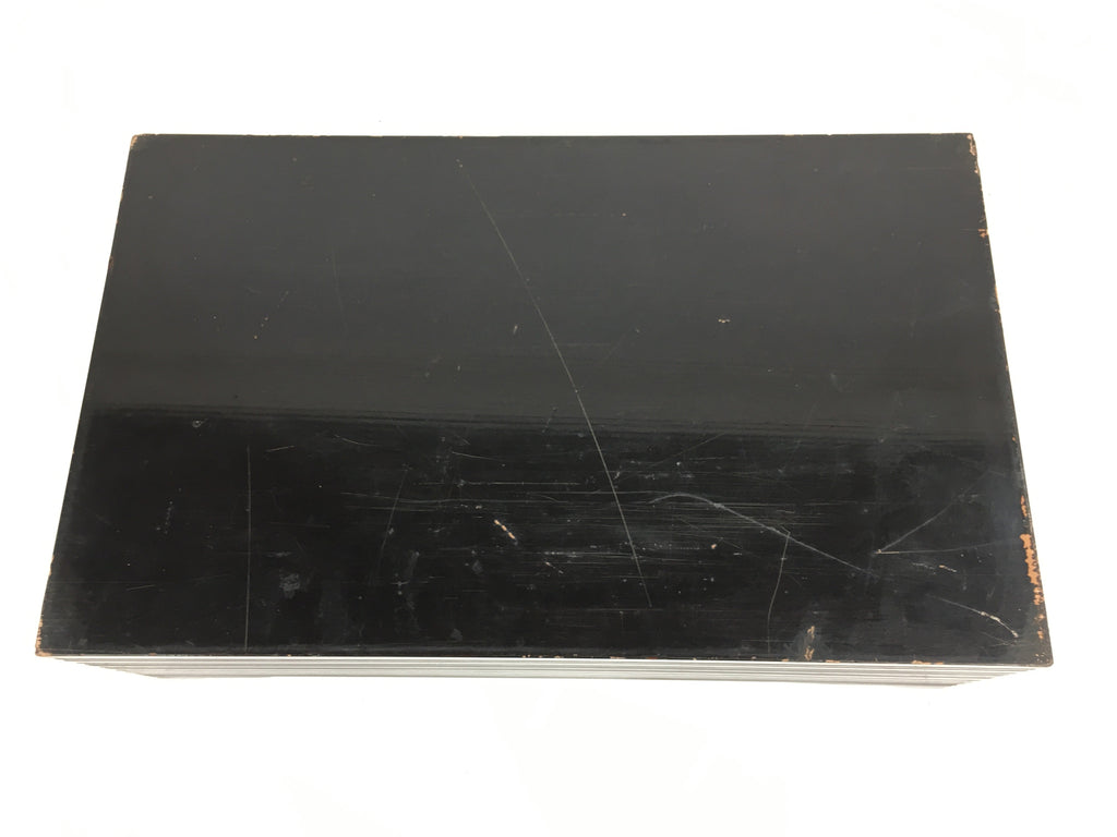 Japanese Wooden Lacquered Box Vtg Nurimono Rectangle Tray Tea Ceremony UR646