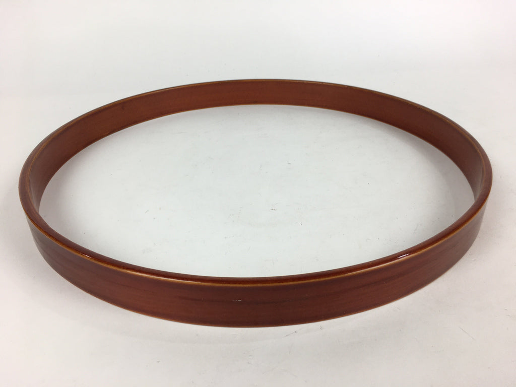 Japanese Wooden Lacquered Brazier Ash Pot Vtg Tea Ceremony Hibachi H44