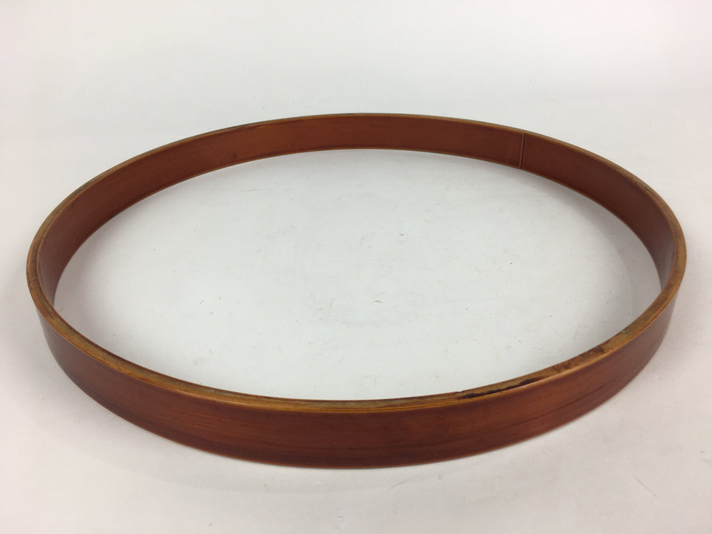 Japanese Wooden Lacquered Brazier Ash Pot Vtg Tea Ceremony Hibachi H44