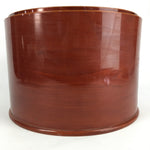 Japanese Wooden Lacquered Brazier Ash Pot Vtg Tea Ceremony Hibachi H44