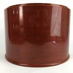 Japanese Wooden Lacquered Brazier Ash Pot Vtg Tea Ceremony Hibachi H44