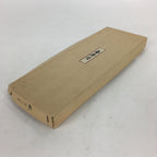 Japanese Wooden Lacquered Pen Holder Tray Vtg Shunkei-Nuri Rectangle Brown UR585
