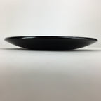 Japanese Wooden Lacquered Plate Vtg Round Red Black Nurimono16.3 cm UR698