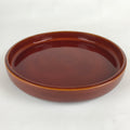 Japanese Wooden Lacquered Serving Tray Vtg Hida Shunkei-nuri Obon Brown UR864