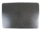 Japanese Wooden Lacquered Serving Tray Vtg Obon Grey Black Orchid UR863