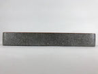 Japanese Wooden Lacquered Serving Tray Vtg Obon Grey Black Orchid UR863
