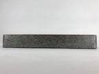Japanese Wooden Lacquered Serving Tray Vtg Obon Grey Black Orchid UR863