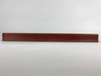 Japanese Wooden Lacquered Serving Tray Vtg Shunkei-nuri Obon Brown UR860