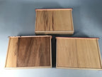 Japanese Wooden Lacquered Sewing Box Vtg Haribako Chest Tansu 3 Drawers T223